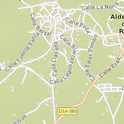 Aldeadávila de la Ribera Street Map