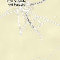 San Vicente del Palacio Street Map