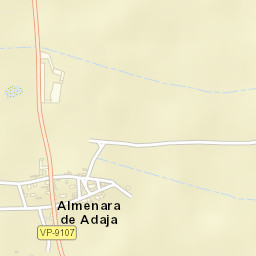 Almenara de Adaja Street Map