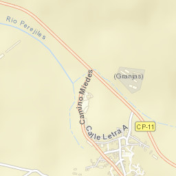 Langa del Castillo Street Map