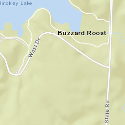 Buzzard Roost Ohio Street Map