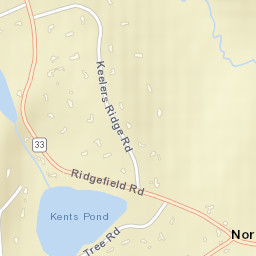North Wilton Connecticut Street Map