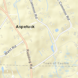 Aspetuck Connecticut Street Map