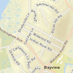 Bayview Connecticut Street Map