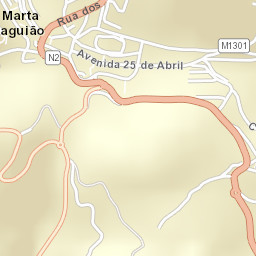 Santa Marta de Penaguião Street Map