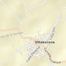 Villaescusa Street Map