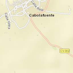 Cabolafuente Street Map