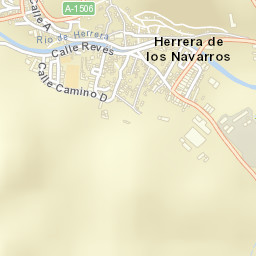 Herrera de los Navarros Street Map