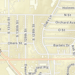 12692-12698 Holmes Street, Omaha, NE Street Map