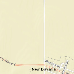 New Bavaria Ohio Street Map