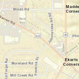 Madden Corners Ohio Street Map