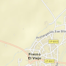 Fresno El Viejo Street Map