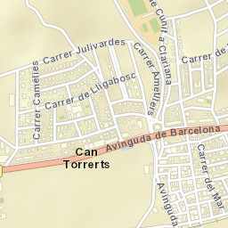Cunit Street Map
