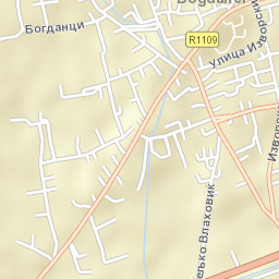 Bogdanci Street Map