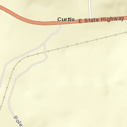 Curtis California Street Map