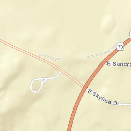 6962-6998 Blue Star Memorial Highway Street Map