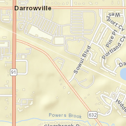 Darrowville Ohio Street Map