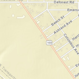DeForest Ohio Street Map