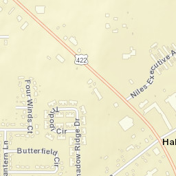 Hakes Corners Ohio Street Map
