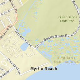 Myrtle Beach Connecticut Street Map