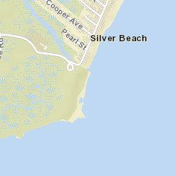 Silver Beach Connecticut Street Map