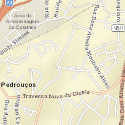Pedrouços Street Map