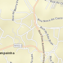 Baguim do Monte Street Map
