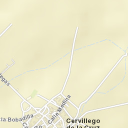 Cervillego de la Cruz Street Map