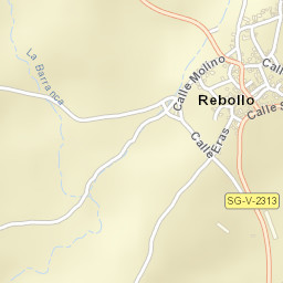 Rebollo Street Map