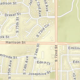 7282 Josephine Street, La Vista, NE 68128 Street Map