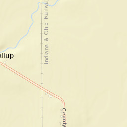Gallup Ohio Street Map