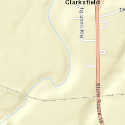 Clarksfield Ohio Street Map