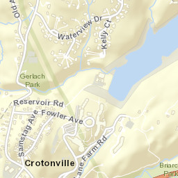 Crotonville New York Street Map