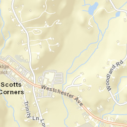 Scotts Corners New York Street Map