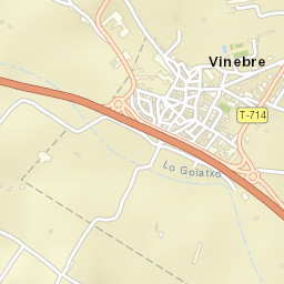 Vinebre Street Map