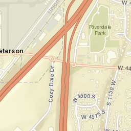 Riverdale, UT, USA Street Map