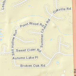 2500-2898 Sweet Cider Road, Fort Wayne Street Map