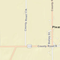 Pleasant Bend Ohio Street Map
