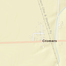 Cromers Ohio Street Map
