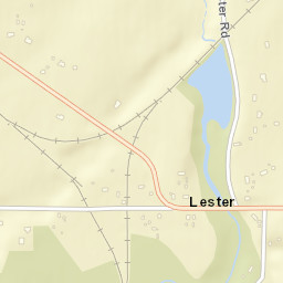 Lester Ohio Street Map