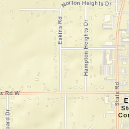 East Steels Corners Ohio Street Map