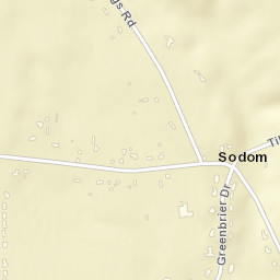 Sodom Ohio Street Map