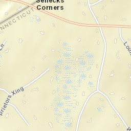 Sellecks Corners Connecticut Street Map