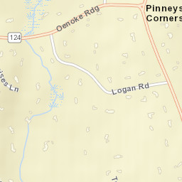 Pinneys Corners Connecticut Street Map