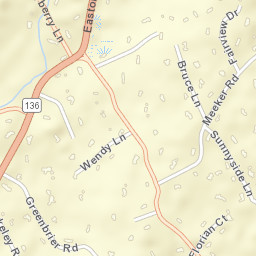Coley Town Connecticut Street Map