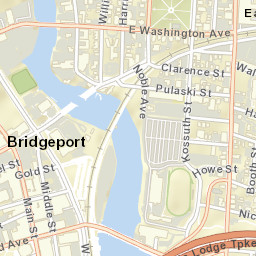 Bridgeport, Connecticut Street Map