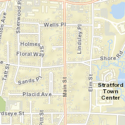 Stratford Connecticut Street Map