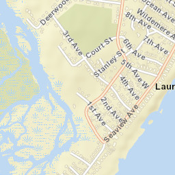 Laurel Beach Connecticut Street Map