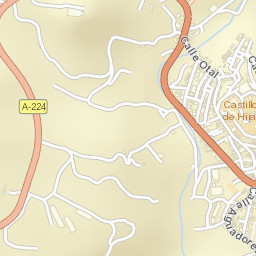Híjar Street Map