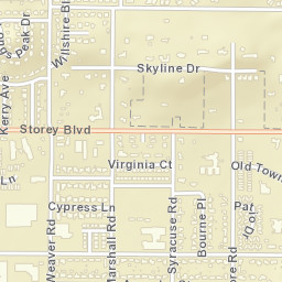 723 Storey Boulevard, Cheyenne, WY 82009 Street Map
